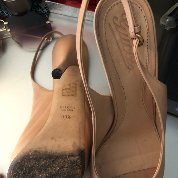 Gucci sling back high heels - Picture 2 of 2